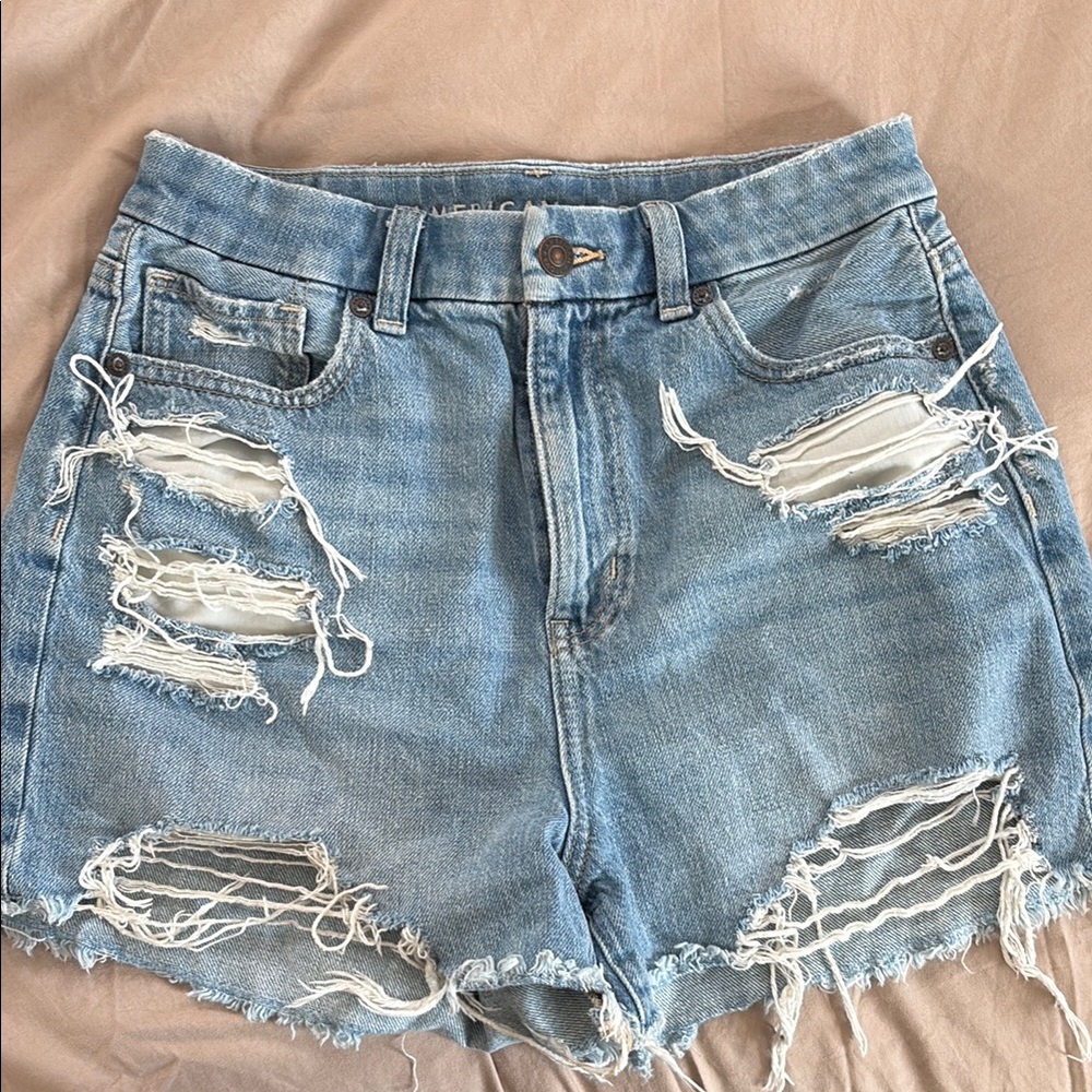 Denim Women curvy mom Shorts